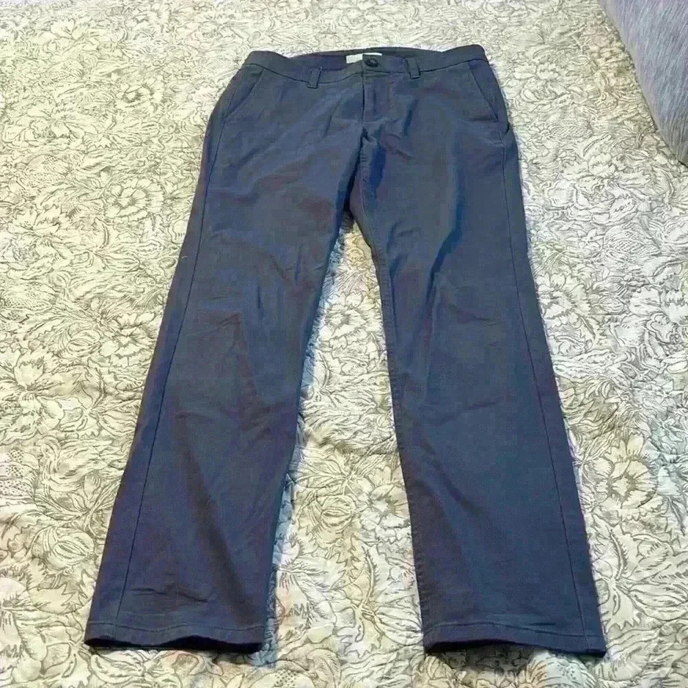 Hawker Rye slim blue chino pants